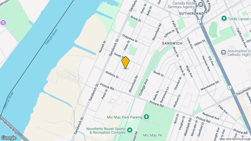 3553 Queen St Mapa y Detalles de la Ubicación