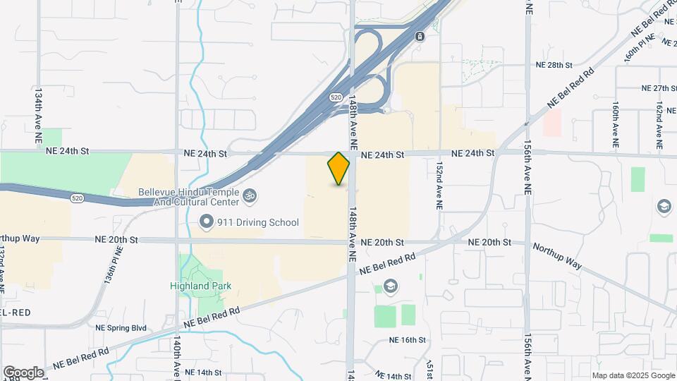 15522 NE 22nd Pl Map and Location Details
