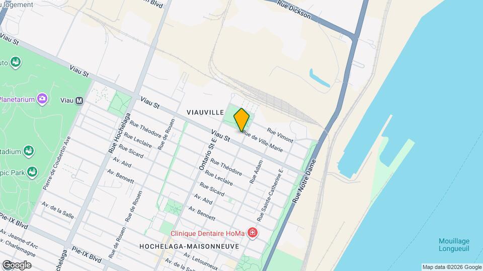 4991 La Fontaine Rue Map and Location Details