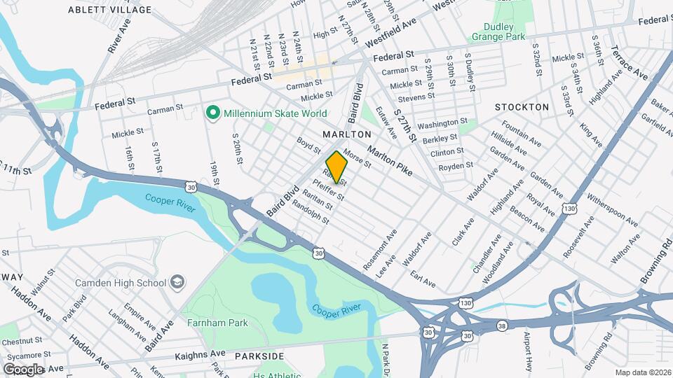 444 Pfeiffer St Mapa y Detalles de la Ubicación