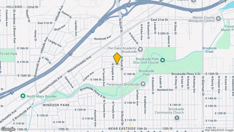 2624 E 17th St Map and Location Details
