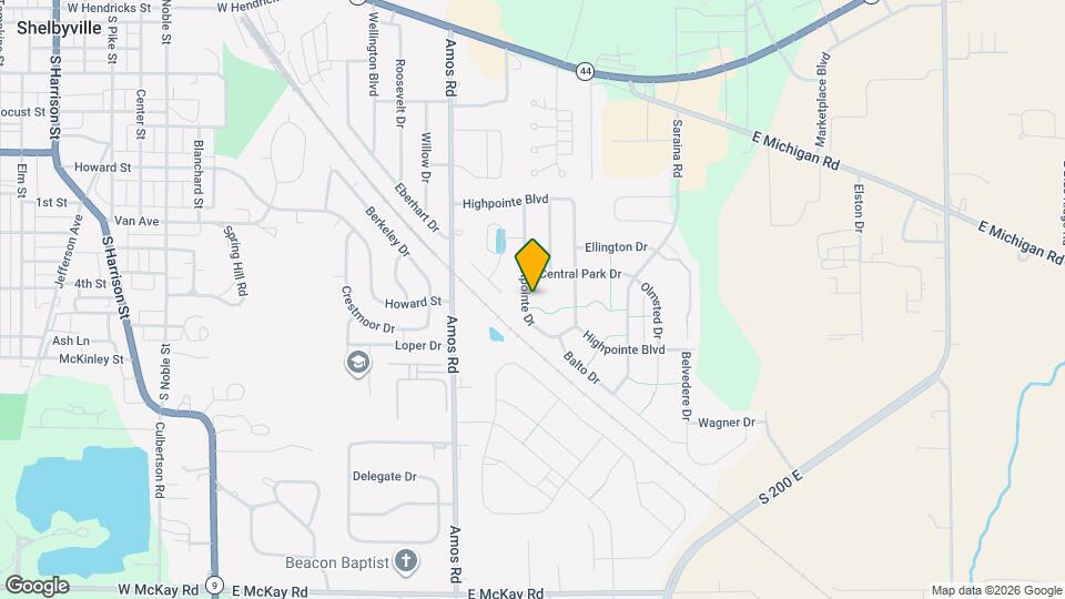 818 Westpointe Dr Map and Location Details