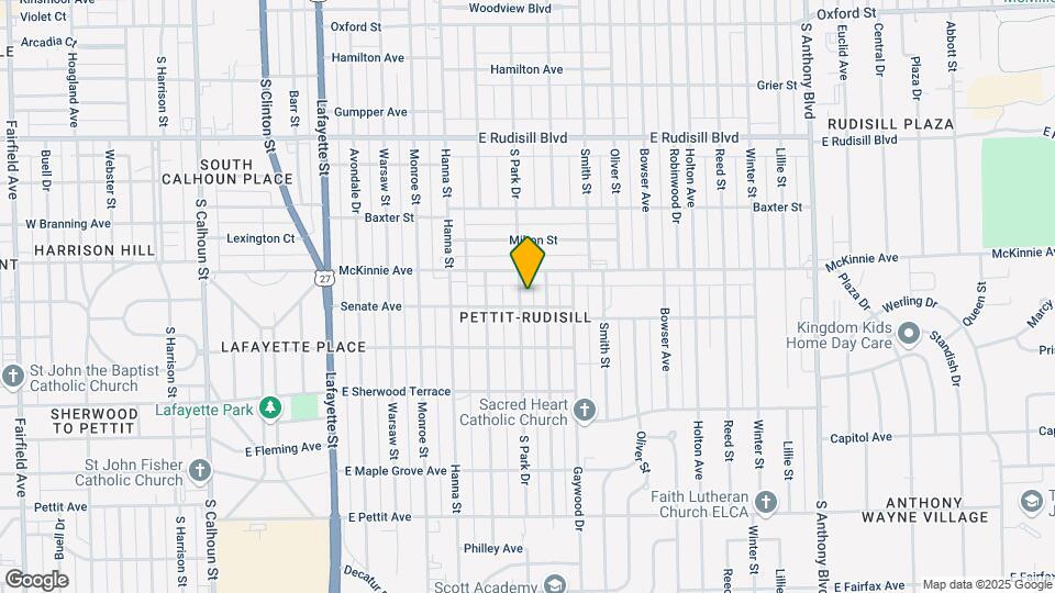 4319 S Park Dr Map and Location Details