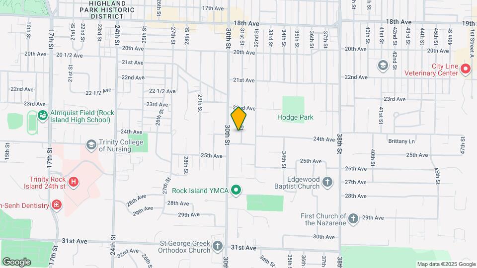 2400 31st St Map and Location Details