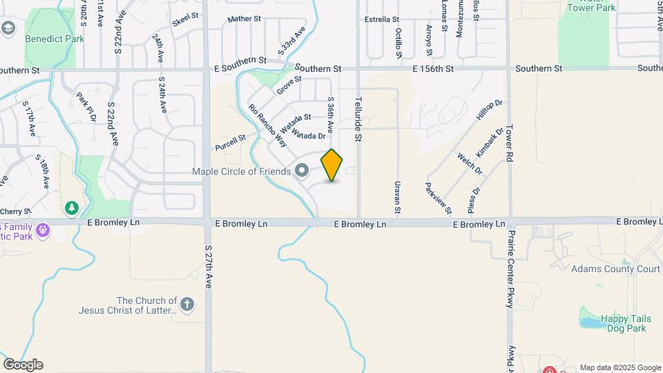 3548 Maple Cir Map and Location Details