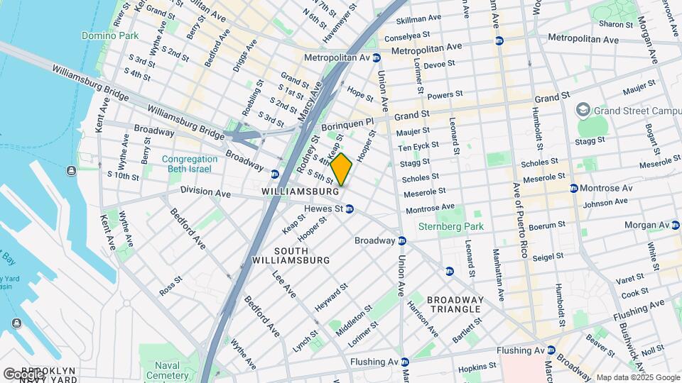 386 S 5th St Map and Location Details