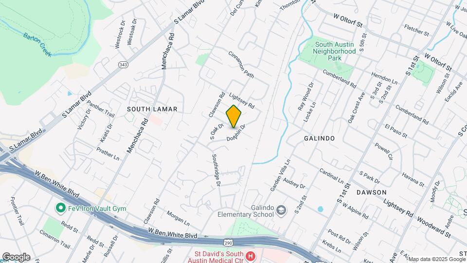 1415 Valleyridge Dr Map and Location Details