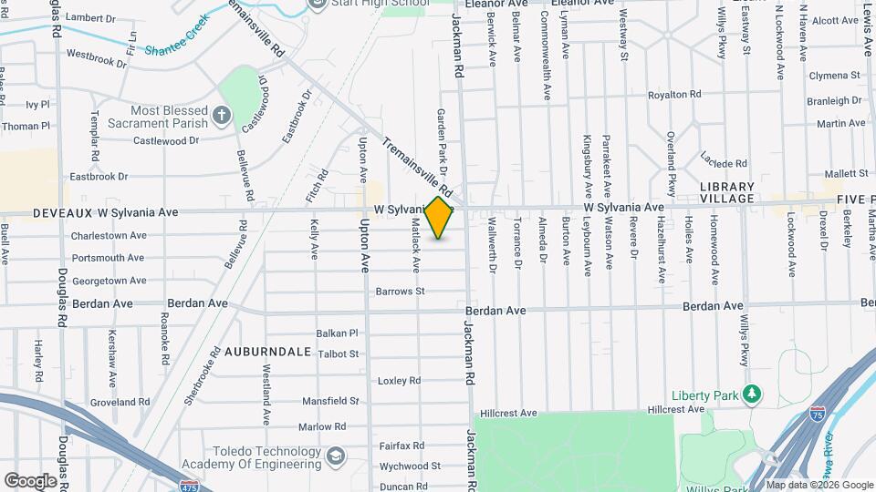 1734 Brussels St Map and Location Details