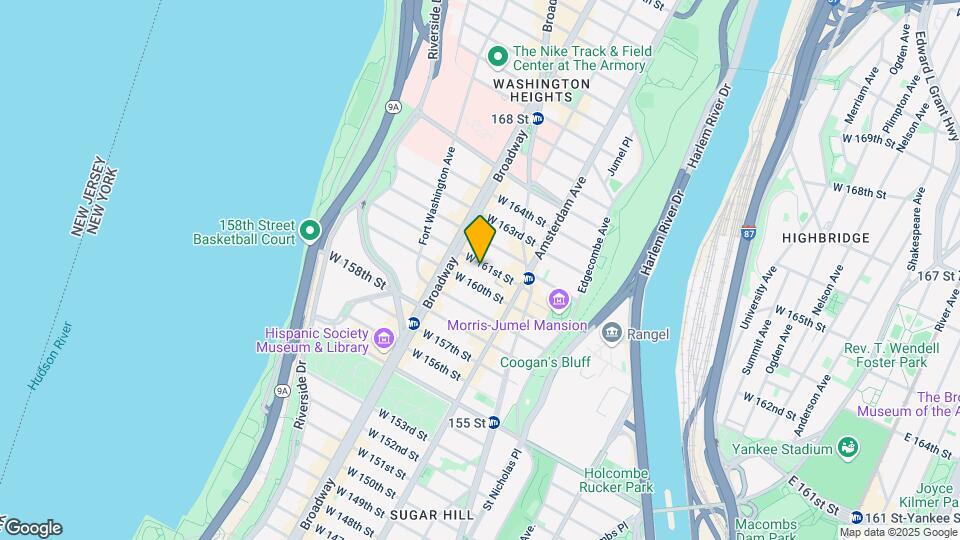 558 W 161st St Map and Location Details