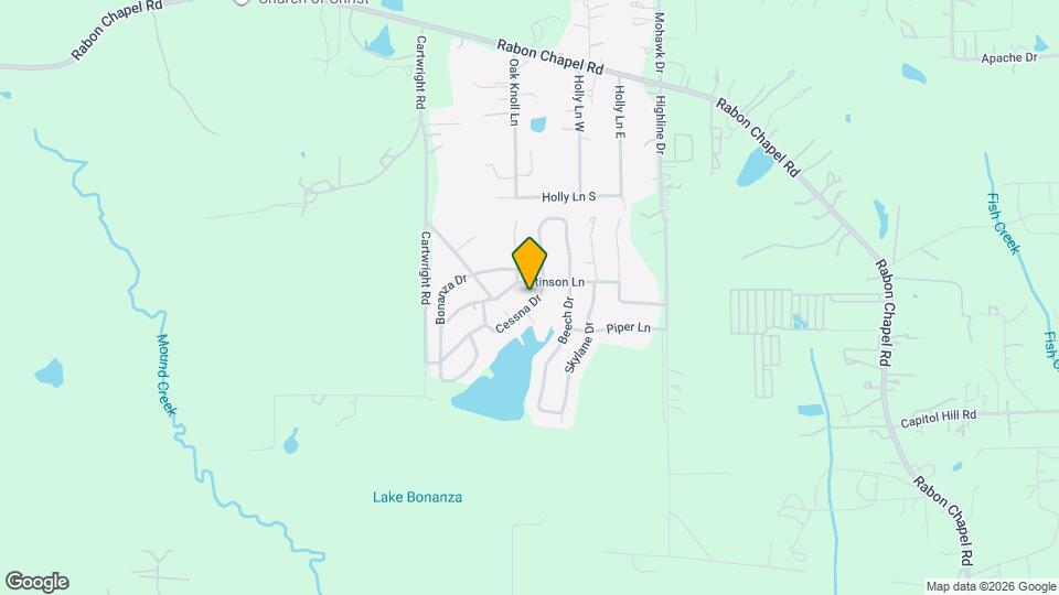 5907 Cessna Dr Map and Location Details