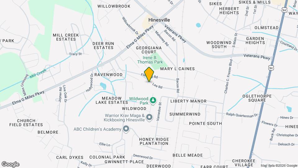 709 Lee Rd Map and Location Details