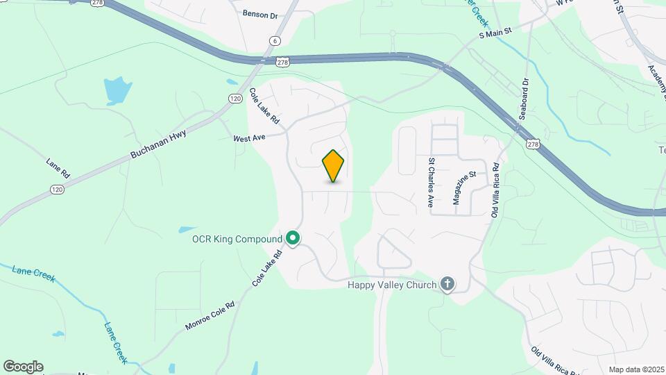 303 Cole Creek Dr Map and Location Details