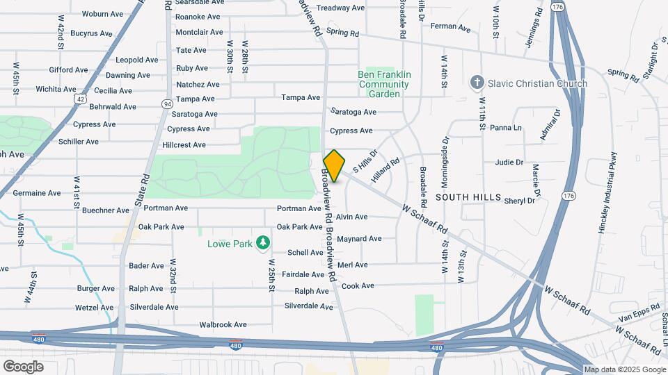 South Hills Heights Mapa y Detalles de la Ubicación