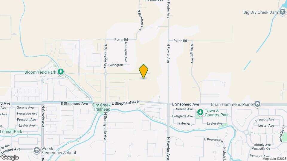 1672 Bloom Ave Map and Location Details