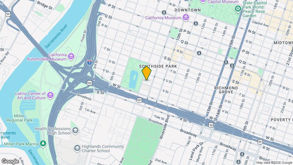815 V St Map and Location Details