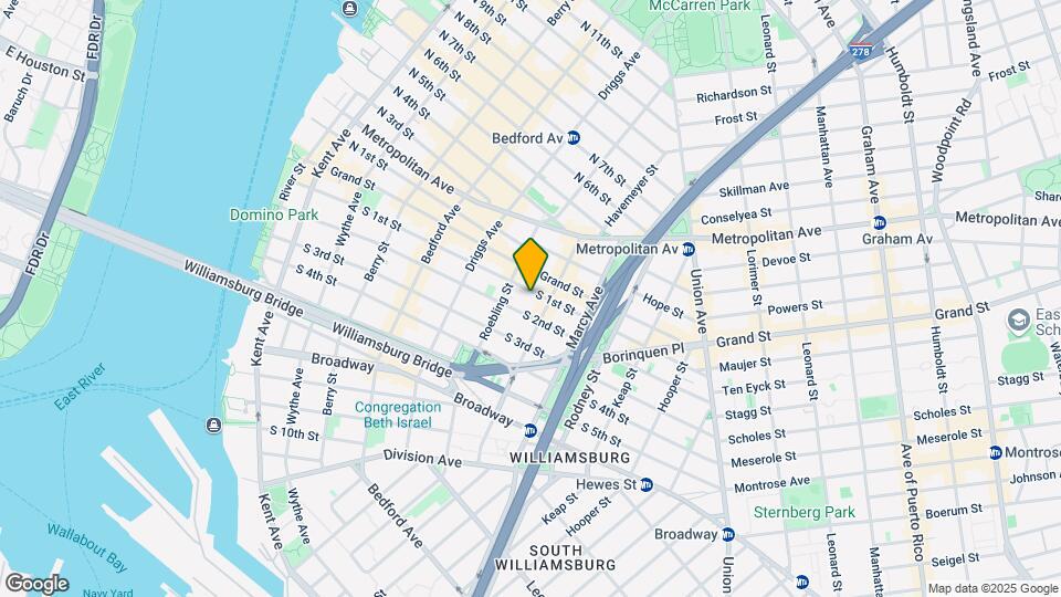 236 S 1st St Map and Location Details