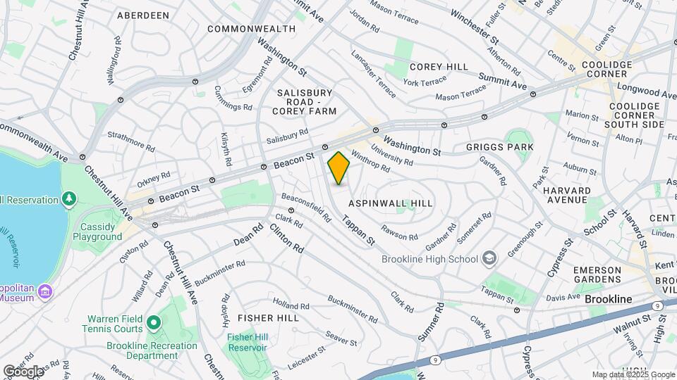 321 Tappan St Mapa y Detalles de la Ubicación