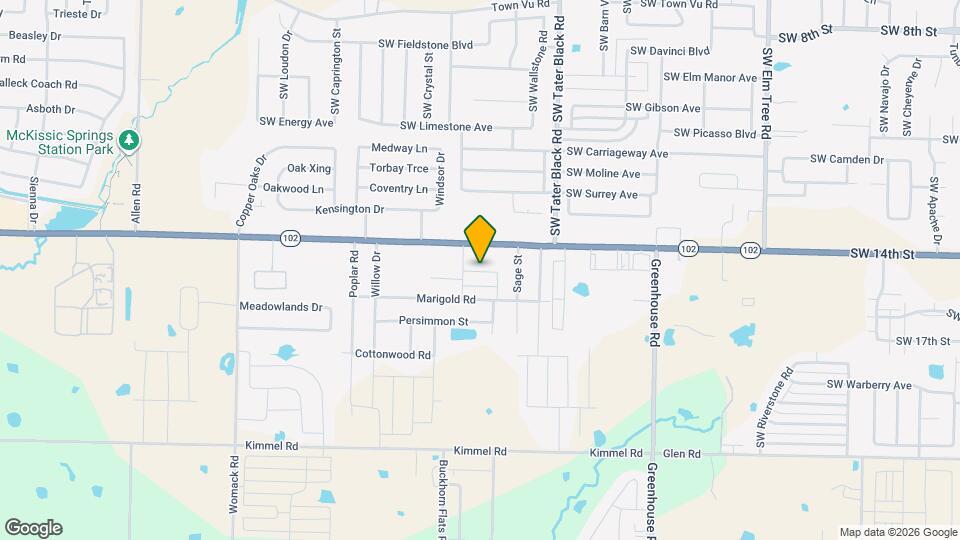 1415 Winter Ave Map and Location Details