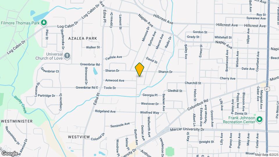 1340 Burton Ave Map and Location Details