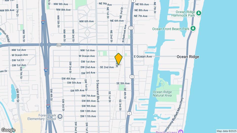222 SE 3rd St Map and Location Details