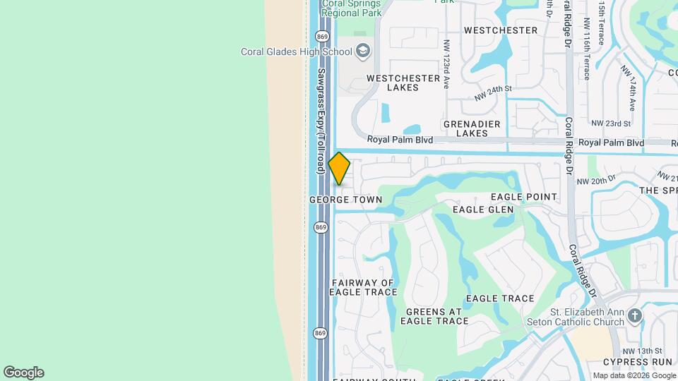 12719 NW 19th Manor Map and Location Details