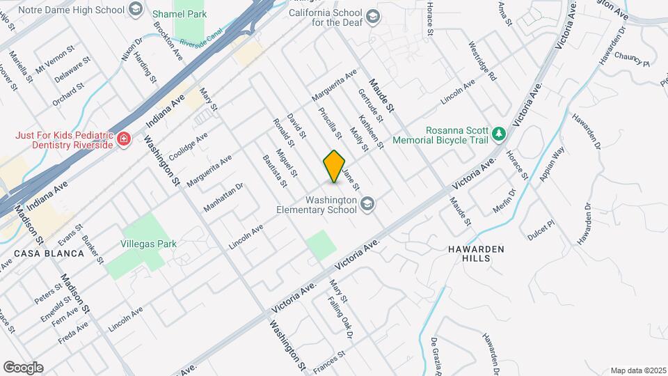 2882 David St Map and Location Details