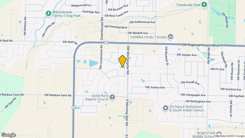 4004 SW Layton Rd Map and Location Details