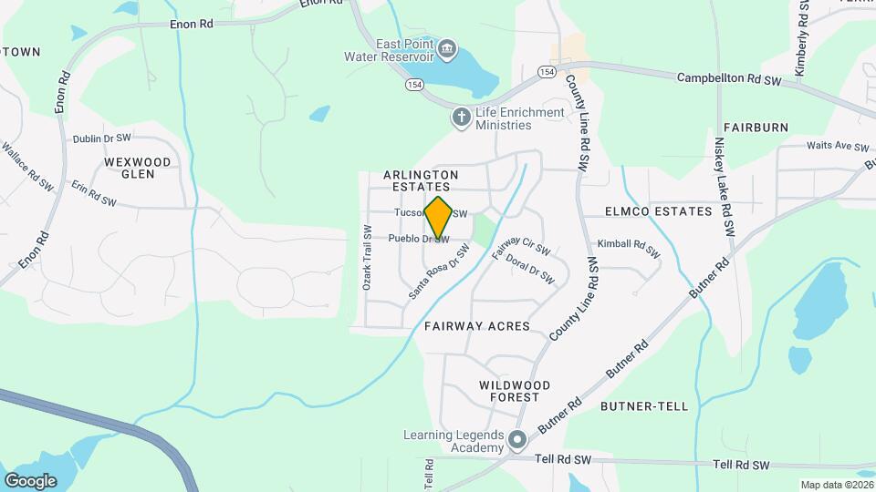 4676 Pueblo Dr SW Map and Location Details