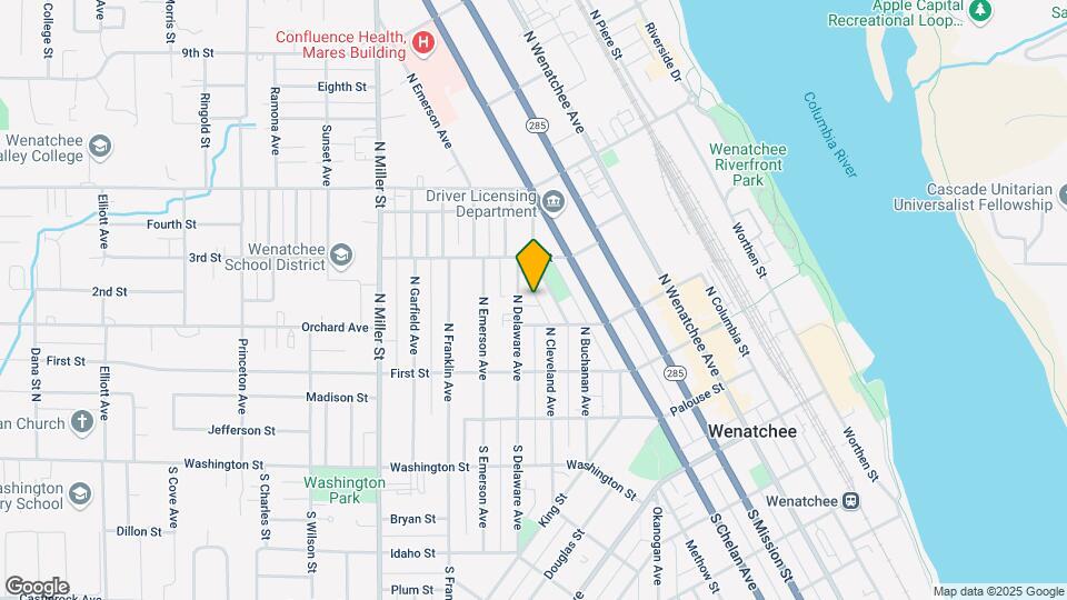 213 N Delaware Ave, Unit B Mapa y Detalles de la Ubicación