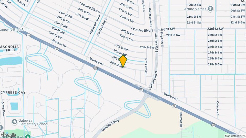 4447 30th St SW Map and Location Details