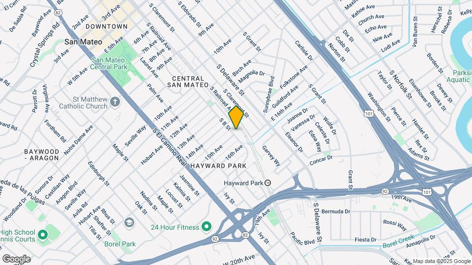 1427 S B St Map and Location Details