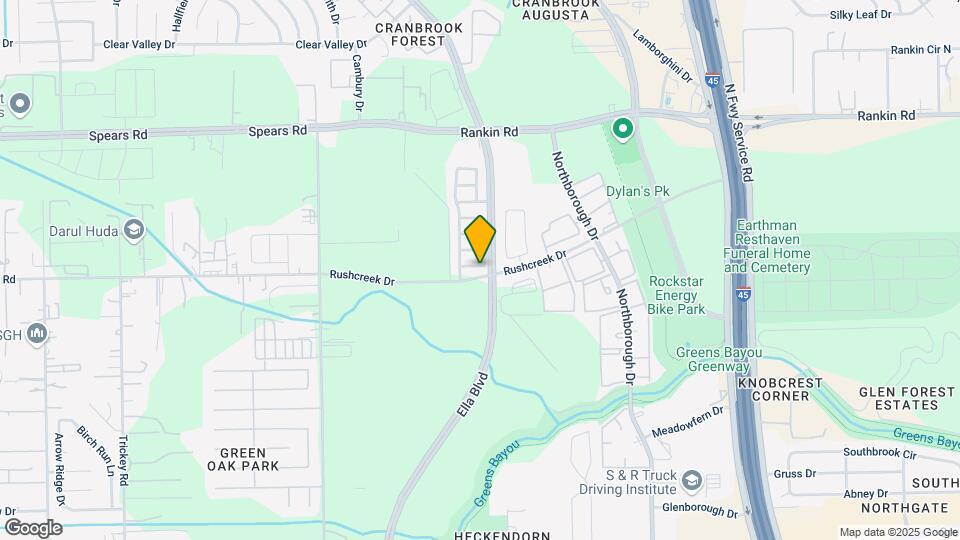 811 Forest Hillside Ln Map and Location Details
