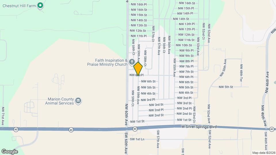 630 NW 59th Ave Map and Location Details