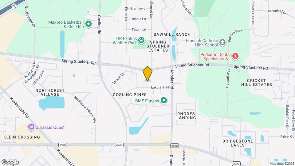 21727 Tinsley Trl, Unit 425-603 Map and Location Details