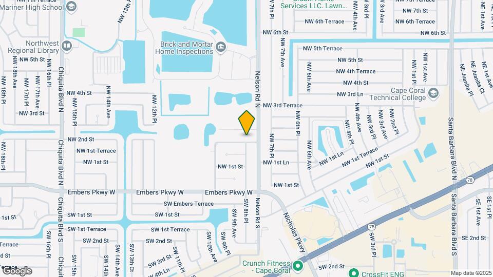 813 NW 2nd St Map and Location Details