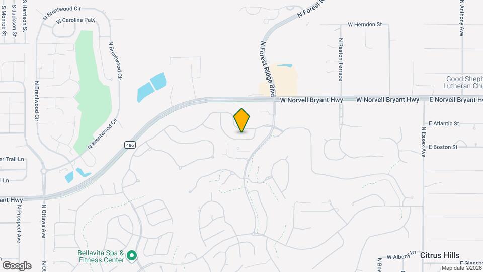 881 W Silver Meadow Loop Map and Location Details