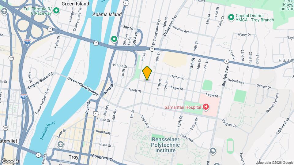 136 9th St Map and Location Details