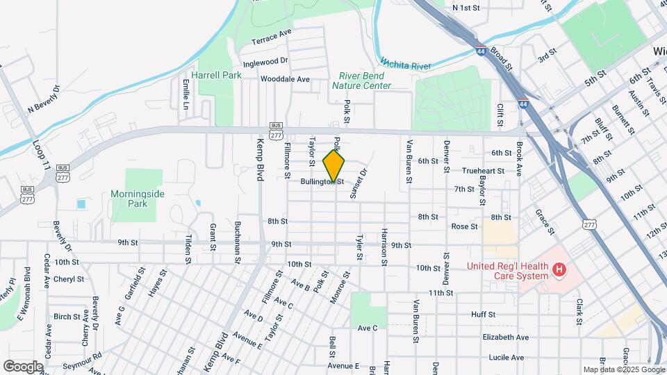 2301 Bullington St Mapa y Detalles de la Ubicación