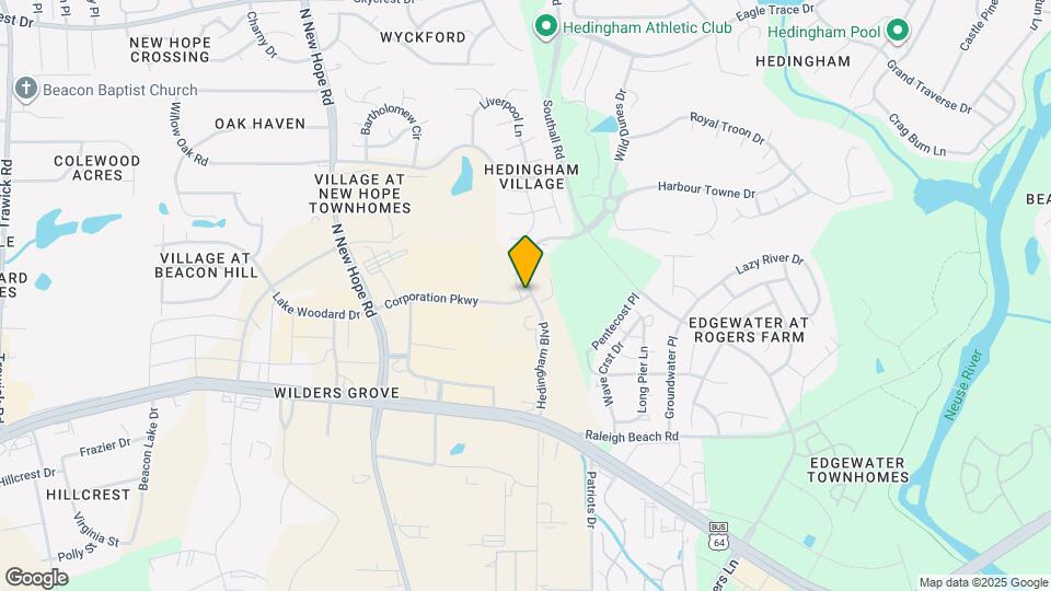 1504 Crescent Townes Wy Map and Location Details