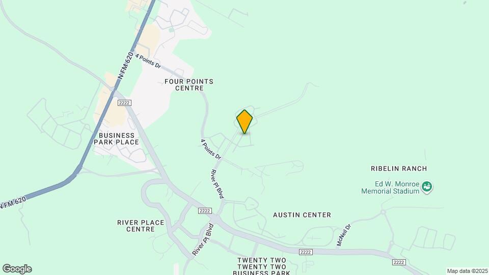 7109 Cut Plains Trail Map and Location Details