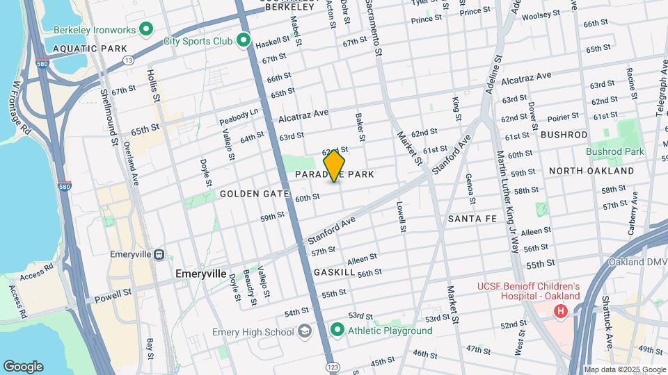 1036 60th St Map and Location Details