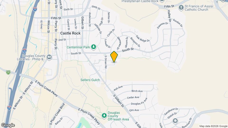 254 S Oman Rd Map and Location Details