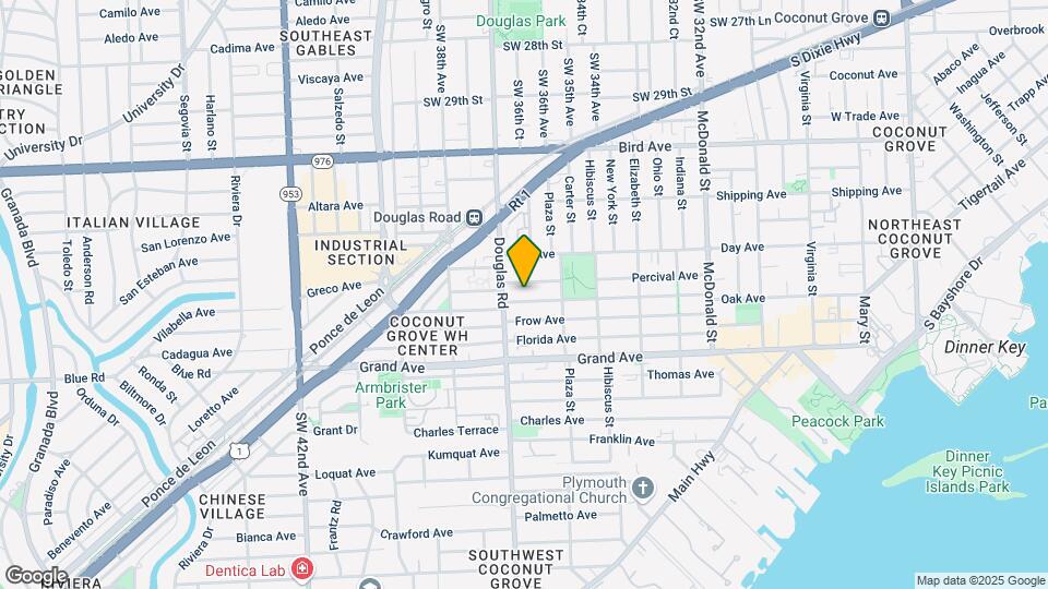 3655 Oak Ave Map and Location Details