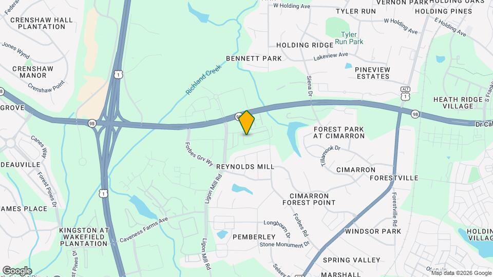 406 Gaston Pk Ln, Unit 100 Map and Location Details