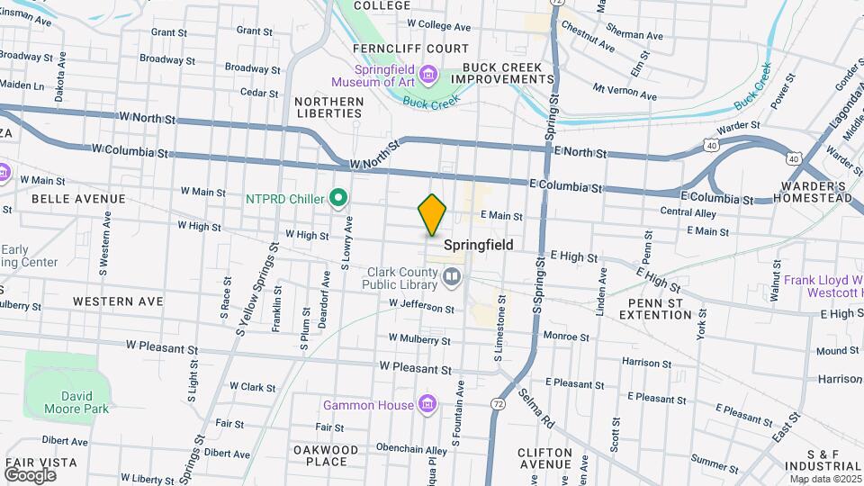 44 W High St Map and Location Details