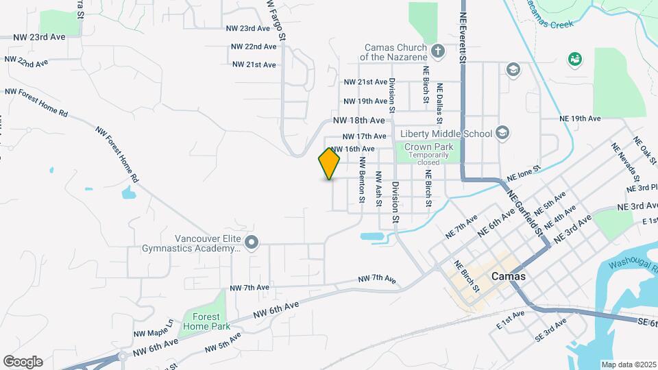 1343 NW Drake Way, Unit Lower Unit Map and Location Details