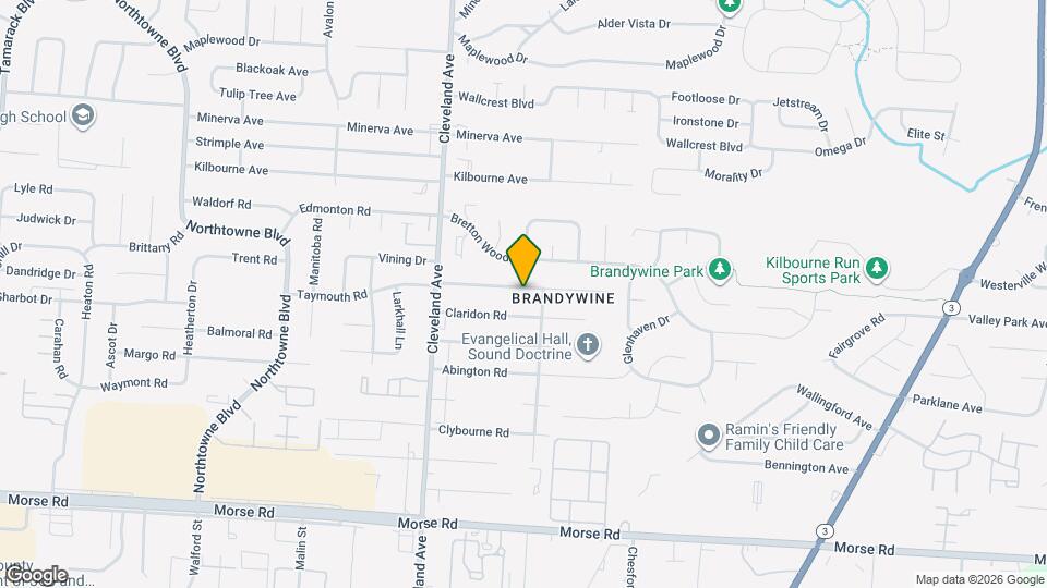 2625 Northwold Rd Mapa y Detalles de la Ubicación