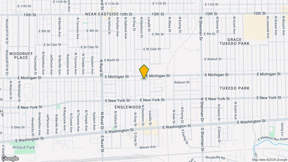 447 N Dearborn St Map and Location Details