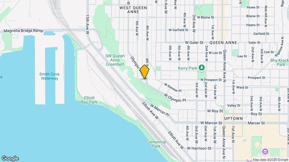Kinnear Apartments Map and Location Details