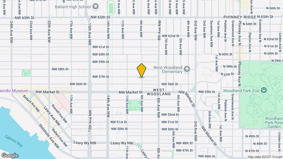 5621 9th Ave NW Mapa y Detalles de la Ubicación